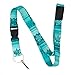 Limeloot Tattoo Tribal Sea Turtle Lanyard for Keys, ID Badges, and Accessories. Includes Quick Release Buckle, Breakaway, and Flat Ring.