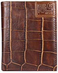 Mens Wallet,Genuine Leather Bifold Wallet with Coin Pocket and Blocking,Fashion Wallet