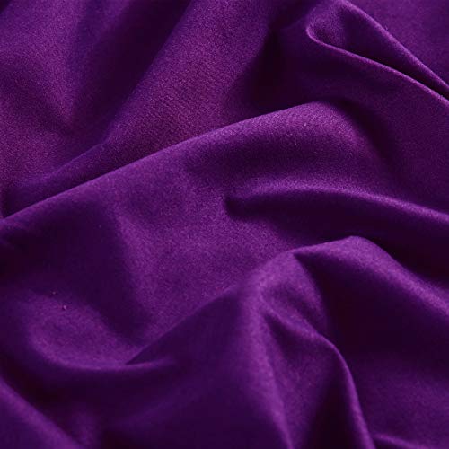 Abakan Queen Bed Sheet Set 4 Piece Super Soft Brushed Microfiber 1800 Thread Count Hotel Luxury Egyptian Sheet Breathable, Wrinkle, Fade Resistant Deep Pocket Bedding Sheet Set (Queen, Purple)