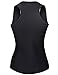 Lelinta Neoprene Sauna Suit - Sauna Tank Top Vest with Adjustable Shaper Trainer Belt,Black,3XL(Fit For Waist:34.6