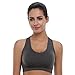 BAOMOSI Women's Seamless High Impact Support Racerback Workout Yoga Sports Bra