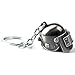 Do4U Game Playerunknown's Battlegrounds Cosplay Costumes Special Forces Helmet Keychain PUBG Logo Metal PUBG Logo Metal Level 3 Helmet 3D Pendant PUBG Keychain Charm Souvenir Gifts (Helmet)
