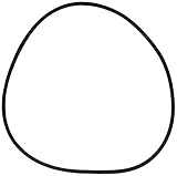 Pentair 152509 8-1/2-Inch Square Ring Replacement Pool/Spa Filter and Pump