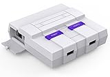 SNES Raspberry Pi Case for Pi 3, 2 and B+ with Front facing USB ports , Functional POWER and RESET Button and Cooling Fan by BassTop