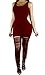 Women Hippie Destroyed Hole Cut Long Skinny Pants Boyfriends Tank Top Rompers XL