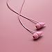 UiiSii C100 Earphones In-ear Earbuds Headphones with Microphone (Pink)