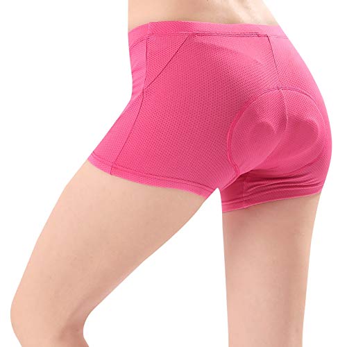 Cikuso Frauen Atmungsaktiv Rad Fahren Unterhose Weibliche Fahrrad Kurze Hose Fahrrad Unterw?sche Damen Sport Briefs-XL – Bild 4