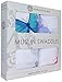 Ultra Soft Muslin Swaddle Blankets Butterflies by Margaux & May - 47 x 47 inch - Perfect Baby Shower Gift