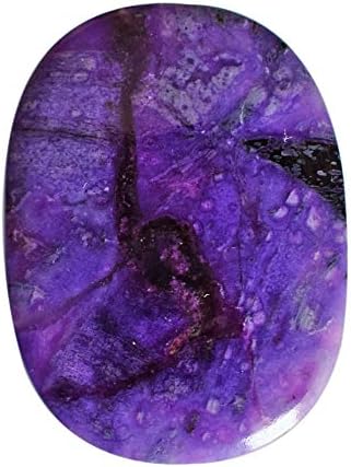 AAAA+ Quality Natural Dark Purple Sugilite Cabochon, Size 36x27x2.5 MM, Jewelry Making, Pendant Stone, African Sugilite Suppliers, AG-12753