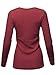 A2Y Women’s Basic Solid Long Sleeve Fitted Thermal Top Shirt (S-3XL)thumb 2