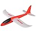 Wenasi Throwing Glider Inertia Plane Foam Aircraft Toy Hand Launch Airplane Model Outdoor Sports Toy for Kids Children Boy Girl as Gift (Red)