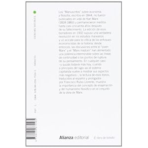 Manuscritos de econimía y filosofía / Economic and Philosophical Manuscripts (Spanish Edition)