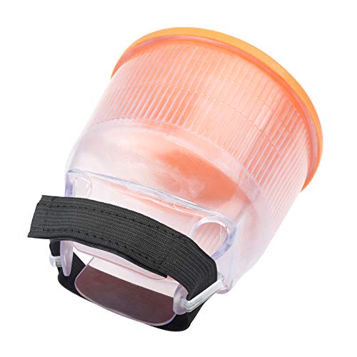 SHOOT Lambancy Dome Flash Speedlight Diffuser (Orange,Silver,White) for Canon 420EX 430EX 550EX 580EX 580EX II 600EX Nikon SB600 SB700 SB800 SB900 SB910 Sony HVL-F42AM and Other Similar Digital Camera - Thumbnail 3
