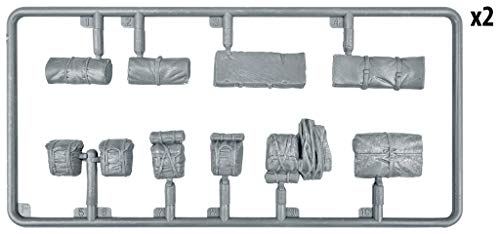 MiniArt 35599 British Rucksacks, Bags & Folded Canvas WWII, Buildings and Accessories Collection 1/35 Scale Model Kit - Thumbnail 4