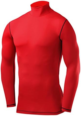 Boys' Compression Baselayer Top Long Sleeve - Crew Neck/Mock Neck