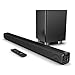 Majority Ben Nevis II + 150W Soundbar Surround Sound Bar System - Wireless Subwoofer - Bluetooth - HDMI ARC CEC - Large Remote Control - AUX - USB - FM Radio - Optical Input - RCA Cable