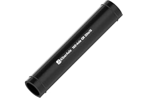 KIBERAXLE Bike Hub Quick Release Adapter 20mm to 15mm Spacing, Mountain and Road Bike Aluminum Alloy Thru Axle (100mm / 110mm)