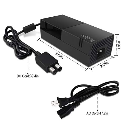 Ponkor Power Supply for Xbox One, Replacement Power Brick Adapter 100