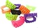 Funiverse 144 Bulk Vampire Teeth Halloween Fangs Assortment (Black, Purple, Green, Hot Pink, Orange, and Glow-in-the-Dark)