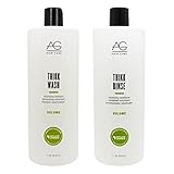 AG Hair Thikk Wash Volumizing Shampoo & Conditioner 33.8oz Duo 