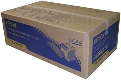 Epson C13S051124 S051124 laser toner cartridge - high capacity - 1 x yellow - C3800 C3800N C3800DN C3800DTN