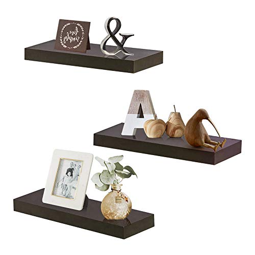ZGZD Floating Shelves for Wall, Easy to Install, Set of 3, 5.9" Deep