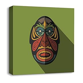 Canvas Wall Art African Culture Pattern...