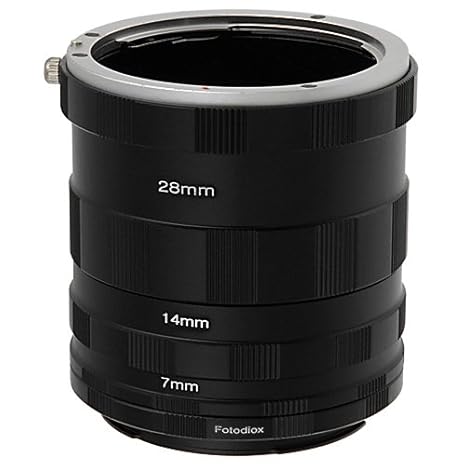 Fotodiox Canon Eos Macro Extension Tube Set For Extreme Close Ups
