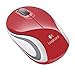 Logicool M187 Wireless Mini Mouse Red