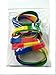 MinifigFans Building Blocks Bracelets Multi-Color - 12 Piece Bulk Party Pack