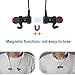ESTAVEL Bluetooth Headphones, Wireless Sports Earphones with Mic Bluetooth Lightweight Stereo In Ear Earbuds IPX5 Sweatproof Magnetic Headsets for Gymthumb 3