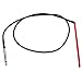 Ultrathin Red Pickup Under-Saddle Passive Piezo Film Pickup Sticks for Acoustic Guitar with Plug