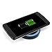 Qi Wireless Charger, GMYLE Mini Qi Charging Pad for Samsung Galaxy S7 / S6 / Edge / Plus, Note 5, Nexus and all Qi-Enabled Devices - Black / Blue