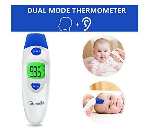 2 Forehead+Thermometer+Infrared+Temporal+Children