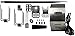 OneGrill Heavy Duty Stainless Steel Universal Complete Grill Rotisserie Kit - 60 Inch x 5/8 Inch w/ 27 Watt Electric Motor (Grills Up to 54 Inches Wide)