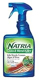 Natria 706170A Ready-to-Use Grass & Weed Killer, 24-Ounce, Blue Bottle