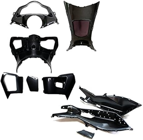 Amazon Pcx125 Pcx150 Jf56 Kf18 純正 外装 インナーカウル9点セット カーボン調塗装 Pcx 交換 カスタムパーツ バイク用カウル エアロパーツ 車 バイク