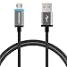 LED Micro USB Cable (3 FT), FosPower [Quick Charge 3.0] Reversible Micro B to Reversible USB A Cable [Full Speed Charging]
