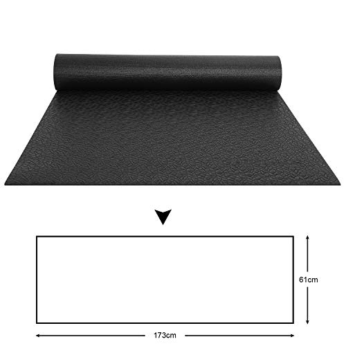 TOPLUS Yoga Mat, Premium 1/4 inch Imprint Non Slip Extra Thick Fitness & Exercise Mat with Carrying Strap, Workout Mat for All Types of Yoga, Pilates and Floor Exercises
