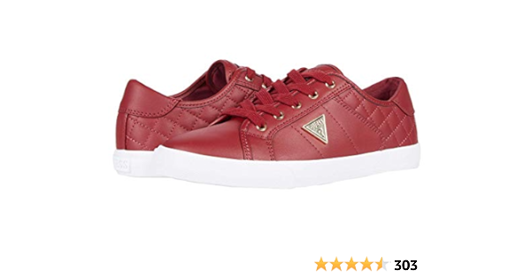 guess trainers red