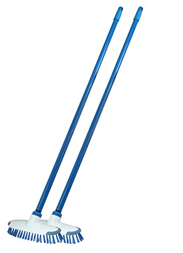 Superio Deck Scrub Brush 54" (48) Scrub Brush with Long Handle (2)