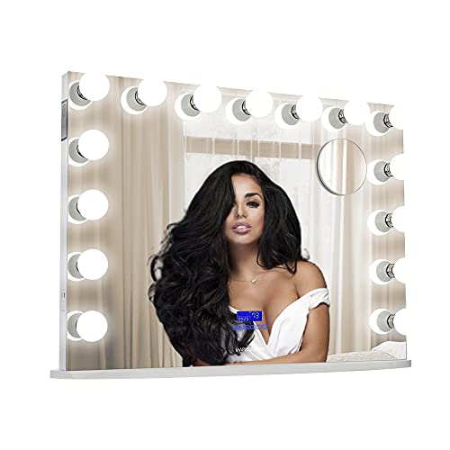 Impressions Vanity Hollywood Premiere Pro Mirror with 15 LED Bulbs, 3X