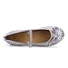 Hawkwell Girls Ballerina Flat Mary Jane Slip-on Dress Shoes (Toddler/Little Kid/Big Kid)