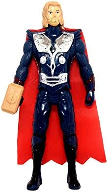 TOYMANIA Super Hero Action Figure Toy for Kids. | with Ultra Sonic Laser Light Feature and Movable ARMS, Legs and Head. | 19 INCH Action Figure.