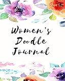 Women's Doodle Journal: Blank Doodle Draw Sketch Book by Dartan Creations, Raven Underhill