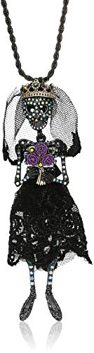 Betsey Johnson (GBG) Betsey's Dark Magic Moon and Star Mismatched Earr