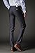 FLY HAWK Mens Business Casual Dress Pants Stretchy Straight Leg Dress Trousers Grey Slacks US Size 31