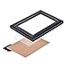 RPJC Solid Wood 3.5x5 Picture Frames and High Definition Glass for Table Top Display and Wall Mounting Photo Frame 2PK Black