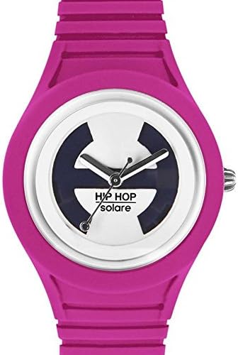 Hip Hop SOLARE Unisex Watch (Diameter 32 mm), Strap, Wite