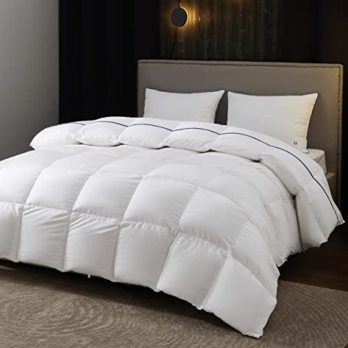 Bedsure Goose Down Comforter King Size Feather Down Comforter King